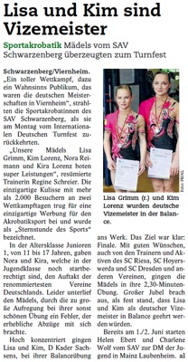 Blick vom 26. Mai 2013